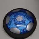 Hover Soccer Ball Boy Toy, Air Powered Floating Hover Soccer's with LED Light, Kids Training Soccer Ball Indoor Outdoor Game, Birthday Gifts for Age 3 4 5 6 7 8-10 Years Old Boys Girls (Blue)