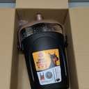 Arm & Hammer Dog Pooper Scooper Swivel Bin & Rake, Poop Scoop for Dogs, Black (2 Heavy Duty Scented Waste Bags Included) (One Size)