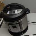 Instant Pot Duo Crisp 11-in-1 Air Fryer and Electric Pressure Cooker Combo with Multicooker Lids that Fries, Steams, Slow Cooks, Dehydrates,Free App With Over 800 Recipes, Black/Stainless Steel, 8QT