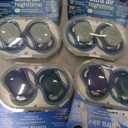 Philips Avent Ultra Air Pacifier - 4 x Light, Breathable Glow-in-The-Dark Baby Pacifiers for Babies Aged 6-18 Months, BPA Free with Sterilizer Carry Case, SCF376/08 (Sleeping Star / Sleeping Moon)