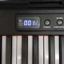 88 Key Keyboard Piano, Electronic Digital Piano with Music Stand, Power Supply, Sustain Pedal, Stand, Bluetooth, Carrying Case, Headphones, USB-MIDI, for Beginner Professional at Home, Stage