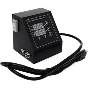 Temperature Controller Box for K-Type Heat Press,Replacement Parts for 15"x15" 1400W Heat Press,Heat Press Machine Control Box with Time & Temperature LED Display