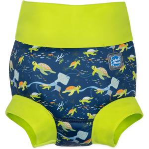 Splash About Happy Nappy Swim Diaper, Turtle Tide, 2-3 Years