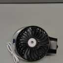 Portable Handheld Misting Fan, Nano-Mist Humidifier for Skincare & Makeup, 180 Foldable Desk Fan, Rechargeable Water Spray Fan for Disney Beach Cruise Essentials, Summer Gifts for Women Man Girls (Blue)