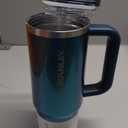 STANLEY Quencher ProTour Flip Straw Tumbler with Leakproof Lid | Built-In Straw & Handle | Cupholder Compatible for Travel | Insulated Stainless Steel Cup | BPA-Free (40 Ounces, Ponderosa Shimmer)