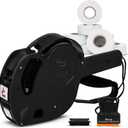 Perco X 1 Line Dater Gun with Labels Kit - 1 Line Label Gun with 9000 White Blank Labels, and an Extra Inker