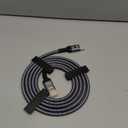 Highwings 80Gbps Displayport Cable 2.1 6.6FT, 16K@60Hz, 8K@120Hz, 4K@240Hz, DP 2.1 Cable 16K Braided Cord, Compatible with HDR10 DSC 1.2a, G-Sync FreeSync Gaming PC, Gaming Monitor 5090, AMD 7900XTX