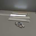 EZVALO 4-Pack Under Cabinet Lights, 2300mAh Rechargeable Motion Sensor Light Indoor, Wireless Closet Lights Battery Operated, with 3 Color Temps, Dimmable, Magnetic, for Kitchen, Stair, Pantry(8inch) (White)