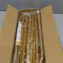 Wedding Sign Holder, 68x31x 20 Adjustable Welcome Sign Stand with Leather Sign Hanging Straps, Sign Rack,Heavy Duty Easel Stand for Sign, Wedding Seating Chart Stand, Easel for Halloween Display (Gold)