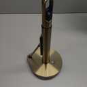 simplehuman Standing Paper Towel Holder with Spray Pump, Brass Stainless Steel, Gold