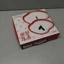 MOOSHU Ceramic Cupcake Dessert Stand - 2-Tier Fruit Platter for Kitchen Counter - Apple-Shaped Holiday Decorative Tiered Serving Trays for Parties Entertaining, and Food Display.