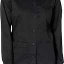 Amazon Essentials Women's Scrub Snap Jacket 3pcs, XS