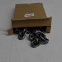 Zcaukya 2 Pcs Halloween Plastic Chain, 6 FT Halloween Props Fake Chains, Plastic Chain Links Creepy Costumes Accessories Haunted House Decor