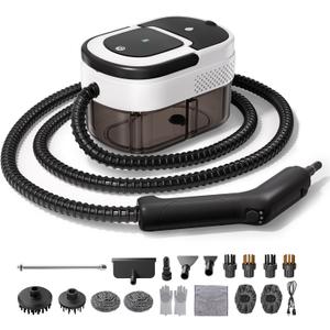Steam Cleaner for Home & Car-Portable Handheld Steamer for Cleaning 3-Level Adjustable, 15s Heat-Up, Handheld Steam Cleaner for Home