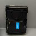 Rolling Backpack for Women, Travel Rolling Laptop Backpack with Wheels, Vertical & Horizontal Storage 2 In 1, Flip-Top Design, Water-Resistant Overnight College Underseat Carry on Luggage (Black)