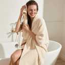 6-Piece Bath Towel Set(30"x60"), 2 Large Bath Towel Sheets, 2 Hand Towels and 2 Washcloths - Highly Absorbent Quick Dry Microfiber,Ultra Soft Towel Set for Bathroom (Beige)