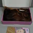 Brown Highlights Short Wavy Bob Glueless Synthetic Lace Front Wig for Women Pre Cut for Beginners Natural Hairline 18 Inch