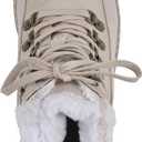 WHITE MOUNTAIN Women's Shoes Tamasha Lace-Up Hiker Bootie (7.5, Ice/Fabric)