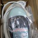 Travel Iron Mini with Steam for Clothes with Dual Voltage, Portable Mini Ironing Machine with Non-Stick Soleplate, Small Iron for Sewing, Quilting and Handcraft (Celadon)