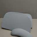 Pregnancy Pillows for Sleeping, Upgraded Memory Foam Maternity Pillow, Pregnancy Wedge Pillow for Pregnant Women with Cooling Removable, Washable Cover, Support for Belly,Back (Blue)