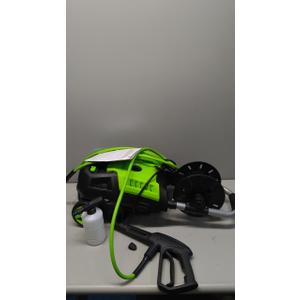 4800 PSI Electric Pressure Washer- 4.0 GPM High Power Washer with 33FT Hose Reel, 4 Spray Tips and Soap Bottle for Car Washing, Fence Cleaning, Patio MaintenanceUpgraded(Green)