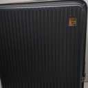 Luggage Sets 1 Piece, ABS Lightweight 20in/24in/28in Luggage, Expandable Carry On Suitcase Set with TSA Lock & Double Wheels, Front Open Hardshell Luggage Sets (Black) Only One