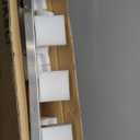 OKELI 4 Lights Bathroom Vanity Light Fixtures Brushed Nickel LED Dimmable Vanity Light Over Mirror Modern Wall Mounted Lighting Fixture, 350 Rotatable Lamp Head 32W Cold White 6000K ETL Listed