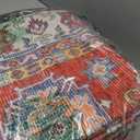 Orange Vintage, Rectangular, Low Stack, Dry Clean Only, Living Room, Dining Room, Bedroom, Kitchen