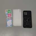 For T-Mobile Revvl 7 Pro 5G [Case with [2 Pack] Tempered Glass Screen Protector, for T-Mobile Revvl 7 Pro [Military-Grade] Heavy Duty Protective，Lens Protects Magnetic Kickstand Holder Phone Case