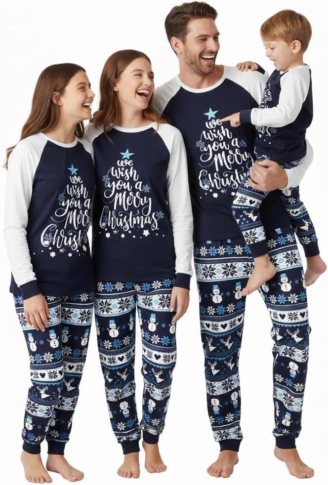 VS&LLWQ Christmas Family Matching Pajamas Set, Bestselling Christmas Pajamas, Matching Family Pjs Xmas Jammies Sleepwear (Small)
