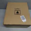 2 PCS 1.5 Gallon Drink dispenser, Glass Beverage Dispenser With Wood Stand, Large Water Drink Dispensers for Parties With Stainless Steel Spigot, Ideal for Lemonade,Juice, Tea, and Party Drinks