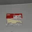 KAISH Aged White 3 Ply LP Guitar Pickguard with Chrome Bracket for Epiphone Les Paul