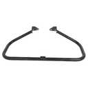 WEAVVE Motorcycle Engine Guard Highway Crash Bar Compatible With Dyna Low Rider FXDL Wide Glide FXDWG Street Fat Bob FXDB FXDF(Black)