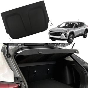 Cargo Cover for Chevy Trax Cargo Cover 2024 2025 Accessories Rear Trunk Cover Rear Trunk Security Cover Shielding Shade, Black