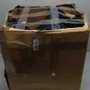 Dog Booster Car Seat for S/M Dogs Up to 35lbs,Soft 6in Elevated Cushion,Fits in Front/Back Seat,Fully Detachable and Washable,2 Storage Pockets & 3 Straps,Easy to Install (Black/Brown,Medium)