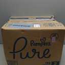 Pampers Pure Baby Diapers, Size 2 (12-18 lbs), 186, Up to 100% Leakproof, Premium Hypoallergenic Soft Diapers
