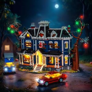 LocoLee Light kit Compatible with Lego Stranger Things The Creel House 11370 - No Model Only Lights, LED Lighting Accessories Compatible with Lego 11370 Creel House (Standard Version)