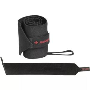 Harbinger Pro 20-Inch WristWraps with Thumb Loop for Weightlifting (Pair),Black