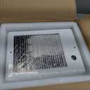CSC151TW Electric Wall Heater (Model: CSC151TW, Part: 67509) - 5120 BTU, 120V, Built-in Thermostat, Ultra-Quiet, White for Medium Rooms