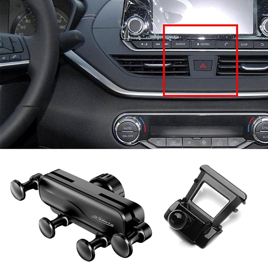 UDIWOK Altima Car Mount, Exclusive Mobile Phone Holder for Nissan Altima (2019~2021)