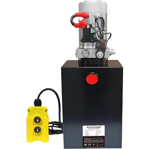 15 Quart Hydraulic Power Unit Single Acting Hydraulic Pump for Dump Trailer