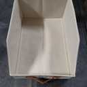 Storage Bins Off-White 6-Count, 7"x10"x14" 