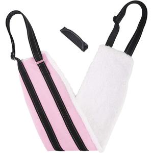 VOOPET Dog Sling, Help Lift Back Legs, Portable Hip Support Harness Assist Lift Dogs Rear for Canine Aid - Pet Lift Harness for Small Medium & Large Dogs Hind Leg Support Rehabilitation (Pink)
