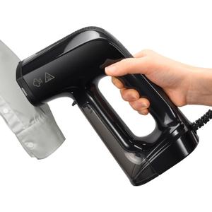 Vacuum Steamer for Clothes, 3200Pa Suction Handheld Clothes Steamer, Dual Mode, LED Display, Portable Travel Steamers for Clothes, Steaming & Ironing 2 In 1, 160ml Water Tank (for 110-120V) - Black