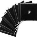 6 PCS Standard Single Clear CD Jewel Case, 10 mm Slim CD Storage Box with Assembled Black Tray, Durable Plastic CD DVD Cover for Protection Replacement, Car Accessories