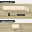 Coastal Living Supreme 8.67" x 60" x 7mm Luxury Vinyl Plank Flooring Tile - Waterproof, Easy Click Lock, 20mil Wear Layer, Embossed, Sand Pebble Oak Look - 1 Box (6 Planks, 21.65 Sq.Ft.) (CASE)