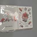 easykart labels 24 Christmas Cards Assortment with Envelopes & Sealing Stickers, Christmas Boho Theme 6 Designs, 5.75" x 4.25" For Friends, Family and loved Ones