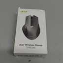 acer Wireless Mouse for Laptop, 2.4GHz Computer Mouse 3 Adjustable DPI Office Cordless USB Mice with USBA Receiver, 6 Buttons, 1600 DPI, Medium to Large Sized Hands (Grey)