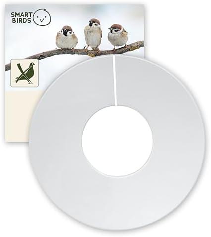 SWISSINNO Big Bird Blocker Ring, Transparent, Prevent Pigeons, Crows and Other unwanted Large Birds Scaring Away Smaller Birds, for Smart Bird Feeder Davos (Green) SWISSINNO Big Bird Blocker Ring, Transparent, Prevent Pigeons, Crows and Other unwanted Large Birds Scaring Away Smaller Birds, for Smart Bird Feeder Davos (Green)