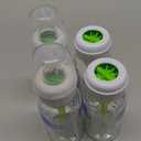 Dr. Brown's AntiColic Options+ Narrow Glass Baby Bottle with Level 1 Slow Flow Nipple, BPAFree, 4 oz/120mL, 4Pack